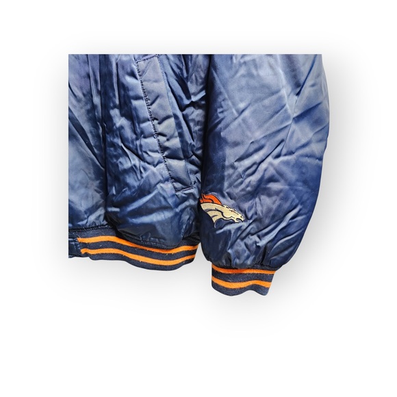 Vintage NFL Game Day Denver Broncos Bomber Jacket XXL - Picture 4 of 6